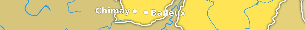 Position de Baileux sur la carte.