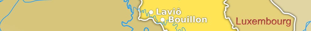 Position de Lavio sur la carte.