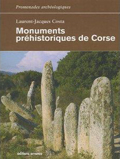 Couverture de Monuments préhistoriques de Corse